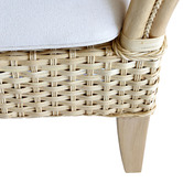Hyde Park Home Fester Rattan Lounge Chair
