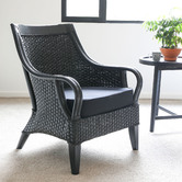 Hyde Park Home Fester Rattan Lounge Chair
