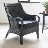 Hyde Park Home Fester Rattan Lounge Chair