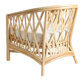 Hyde Park Home Romeo Rattan Tub Chair