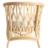 Hyde Park Home Romeo Rattan Tub Chair