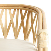 Hyde Park Home Romeo Rattan Tub Chair