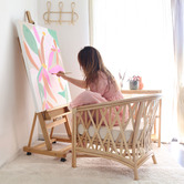 Hyde Park Home Romeo Rattan Tub Chair