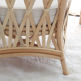 Hyde Park Home Romeo Rattan Tub Chair