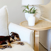 Hyde Park Home Darwin Rattan Side Table