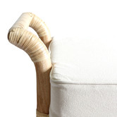 Hyde Park Home Bango Rattan Ottoman