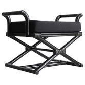 Hyde Park Home Bango Rattan Ottoman