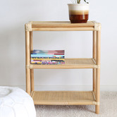 Hyde Park Home Rowan Rattan Side Table