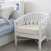Hyde Park Home Romeo Rattan Tub Chair