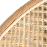 Hyde Park Home Natural Maleeka Safa Rattan Bedhead