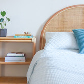 Hyde Park Home Natural Maleeka Safa Rattan Bedhead