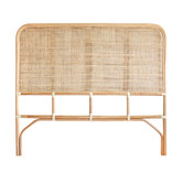 Hyde Park Home Natural Maleeka Bella Rattan Bedhead