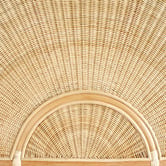 Hyde Park Home Natural Marianna Rattan &amp; Wicker Bedhead