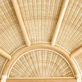 Hyde Park Home Natural Marianna Rattan &amp; Wicker Bedhead