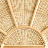 Hyde Park Home Natural Marianna Rattan &amp; Wicker Bedhead