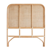 Hyde Park Home Natural Maleeka Bella Rattan Bedhead