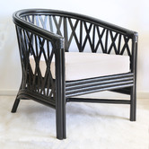 Hyde Park Home Romeo Rattan Tub Chair