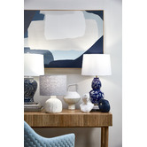 Hyde Park Home 70cm Correa Ceramic Table Lamp