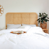 Hyde Park Home Beattie Rattan King Bedhead