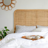 Hyde Park Home Beattie Rattan King Bedhead