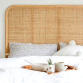 Hyde Park Home Beattie Rattan King Bedhead