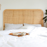 Hyde Park Home Beattie Rattan King Bedhead