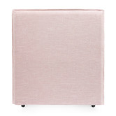 Hyde Park Home Dusty Pink Diablo Bedhead with Slipcover