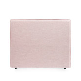 Hyde Park Home Dusty Pink Diablo Bedhead with Slipcover