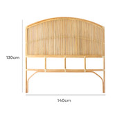 Hyde Park Home Blossom Rattan Bedhead