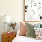 Hyde Park Home 60.5cm Rianne Resin &amp; Linen Table Lamp