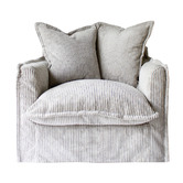 Hyde Park Home Cumulus Corduroy Slipcover Armchair