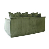 Hyde Park Home Cumulus 2 Seater Corduroy Slipcover Sofa