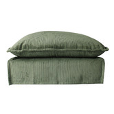 Hyde Park Home Cumulus Corduroy Slipcover Ottoman