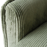 Hyde Park Home Cumulus 2 Seater Corduroy Slipcover Sofa