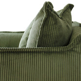Hyde Park Home Cumulus 2 Seater Corduroy Slipcover Sofa