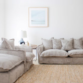 Hyde Park Home Cumulus 2 Seater Corduroy Slipcover Sofa