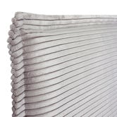 Hyde Park Home Diablo Bedhead with Corduroy Slipcover