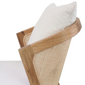 Hyde Park Home Carrie Oak Wood Dining Chair