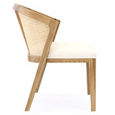 Hyde Park Home Carrie Oak Wood Dining Chair