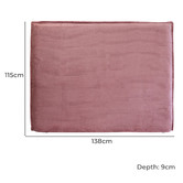Hyde Park Home Diablo Bedhead with Corduroy Slipcover