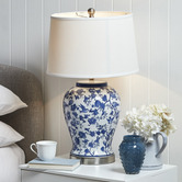 Hyde Park Home 67cm Lola Bird Ceramic Table Lamp