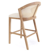 Hyde Park Home 68cm Vaskar Oak Wood Barstool