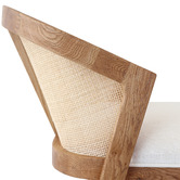 Hyde Park Home 68cm Vaskar Oak Wood Barstool