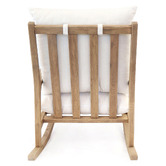 Hyde Park Home Thornette Oak Wood Rocking Chair