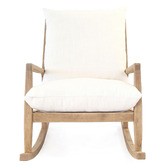 Hyde Park Home Thornette Oak Wood Rocking Chair