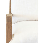 Hyde Park Home Thornette Oak Wood Rocking Chair