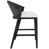 Hyde Park Home 68cm Vaskar Oak Wood Barstool