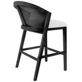 Hyde Park Home 68cm Vaskar Oak Wood Barstool