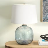 Hyde Park Home Winters Glass Table Lamp