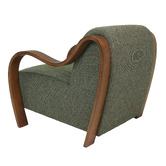 Hyde Park Home Cortland Upholstered Accent Chair